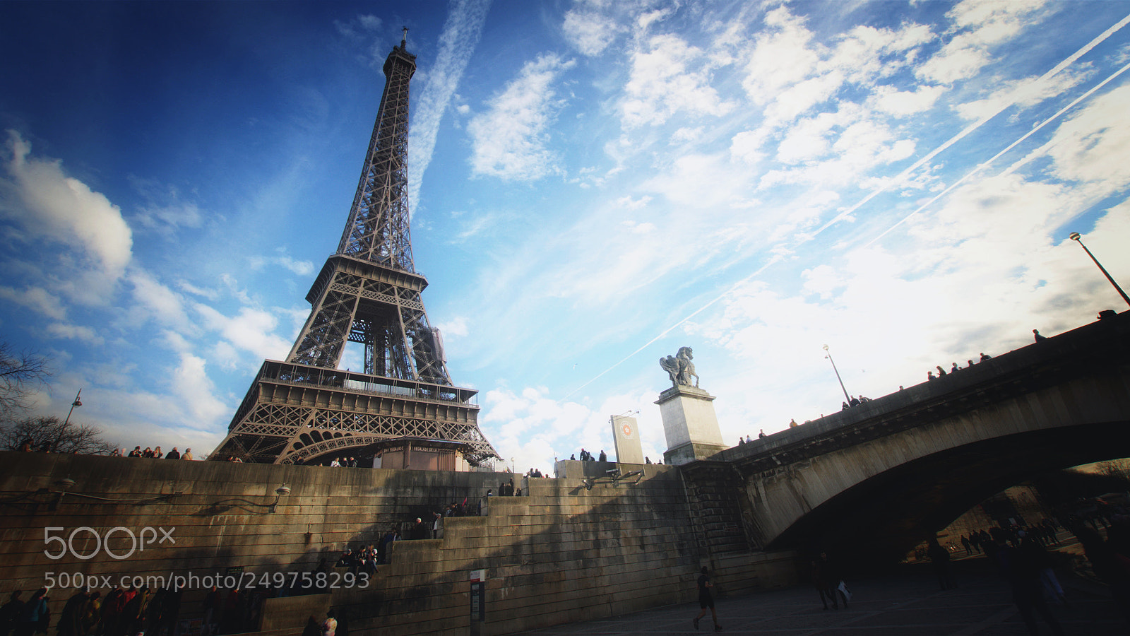 Nikon D5100 sample photo. Eiffel tower photography