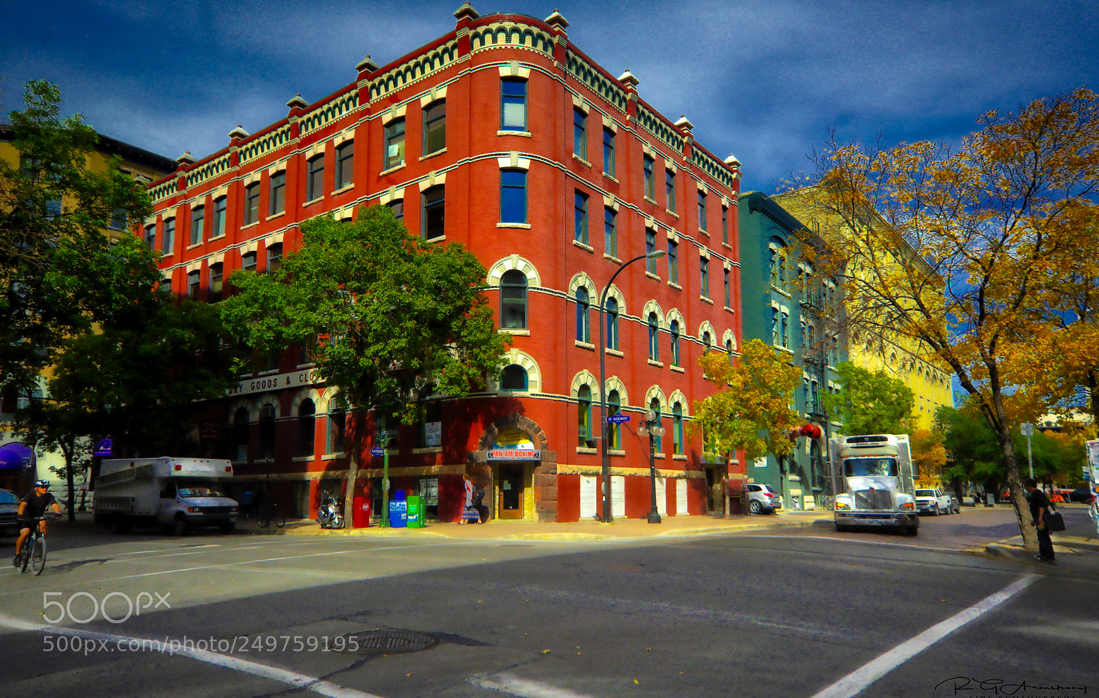 Pentax K200D sample photo. Winnipeg exchange district photography
