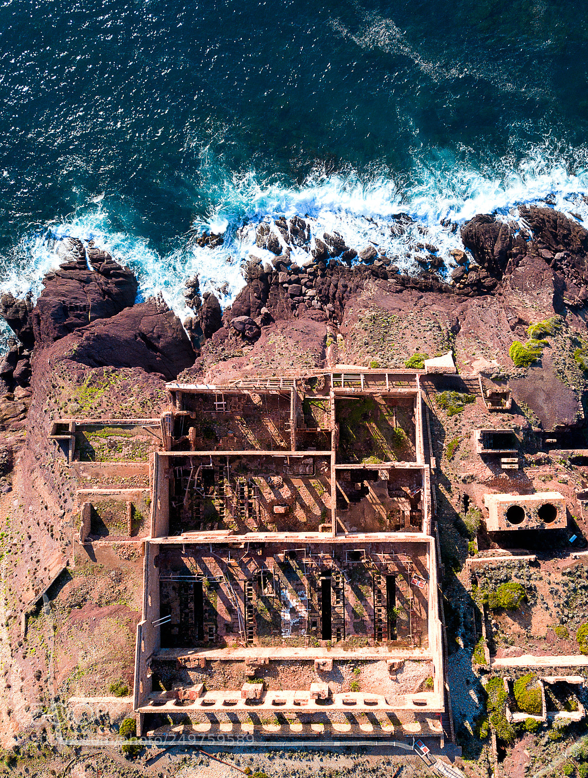 DJI FC220 sample photo. Laveria di nebida photography