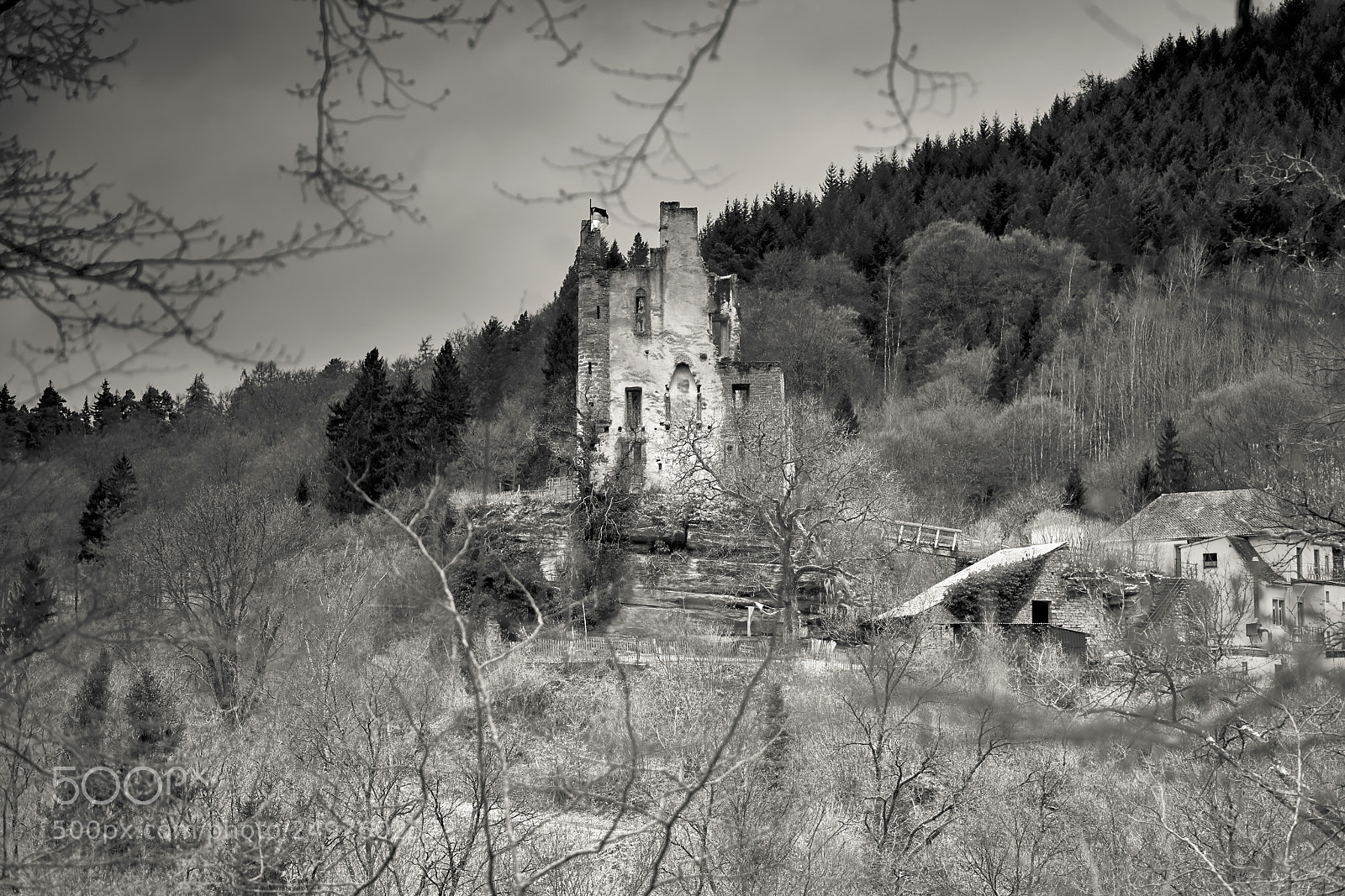 Sony a7R II sample photo. Ramstein castle photography