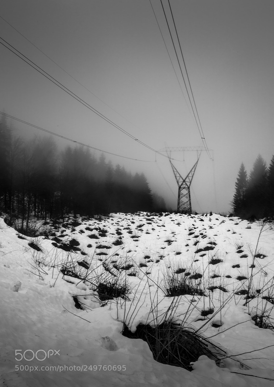 Sony a7 II sample photo. Krim powerline photography