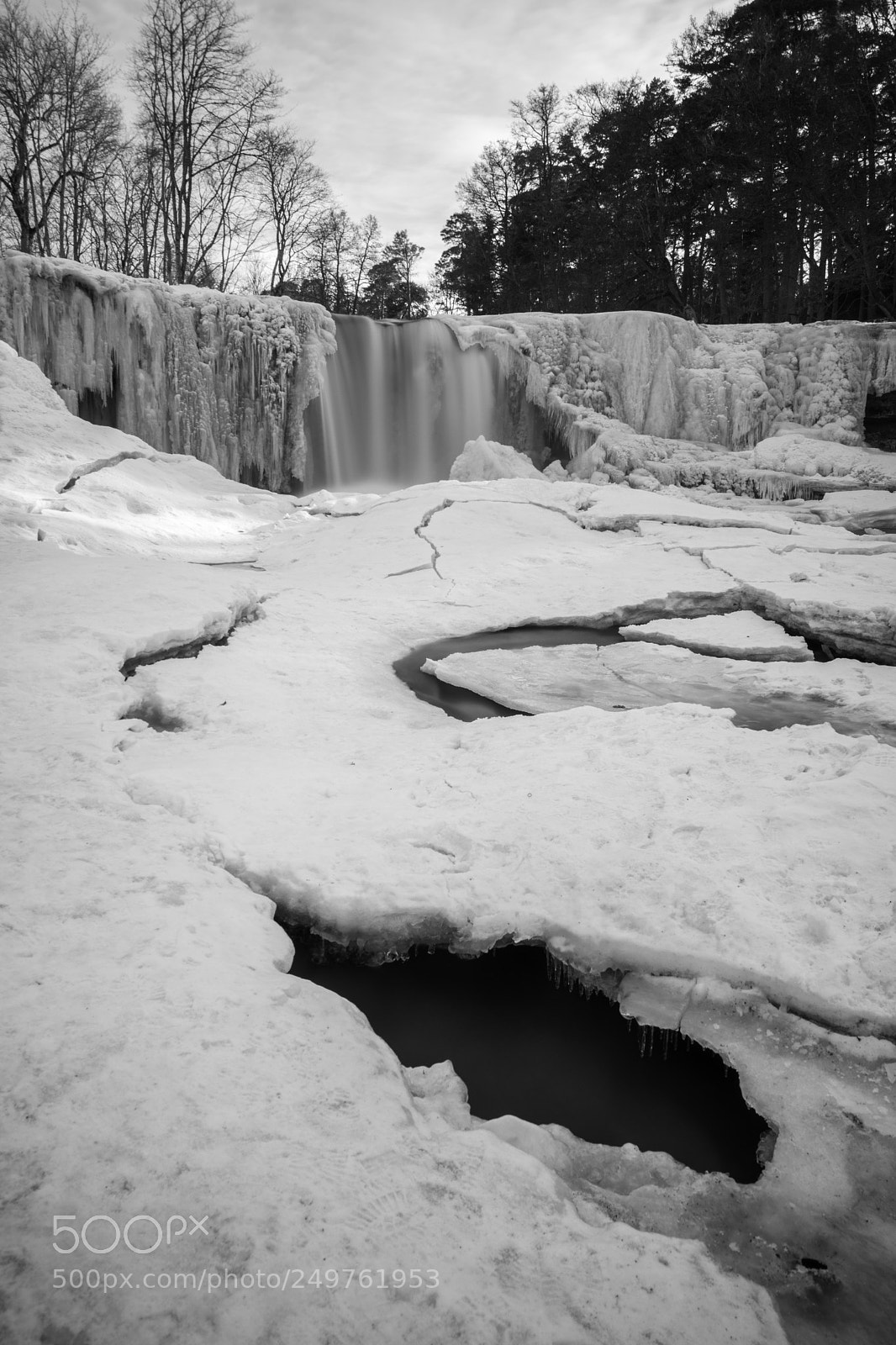 Nikon D7200 sample photo. Frozen. photography