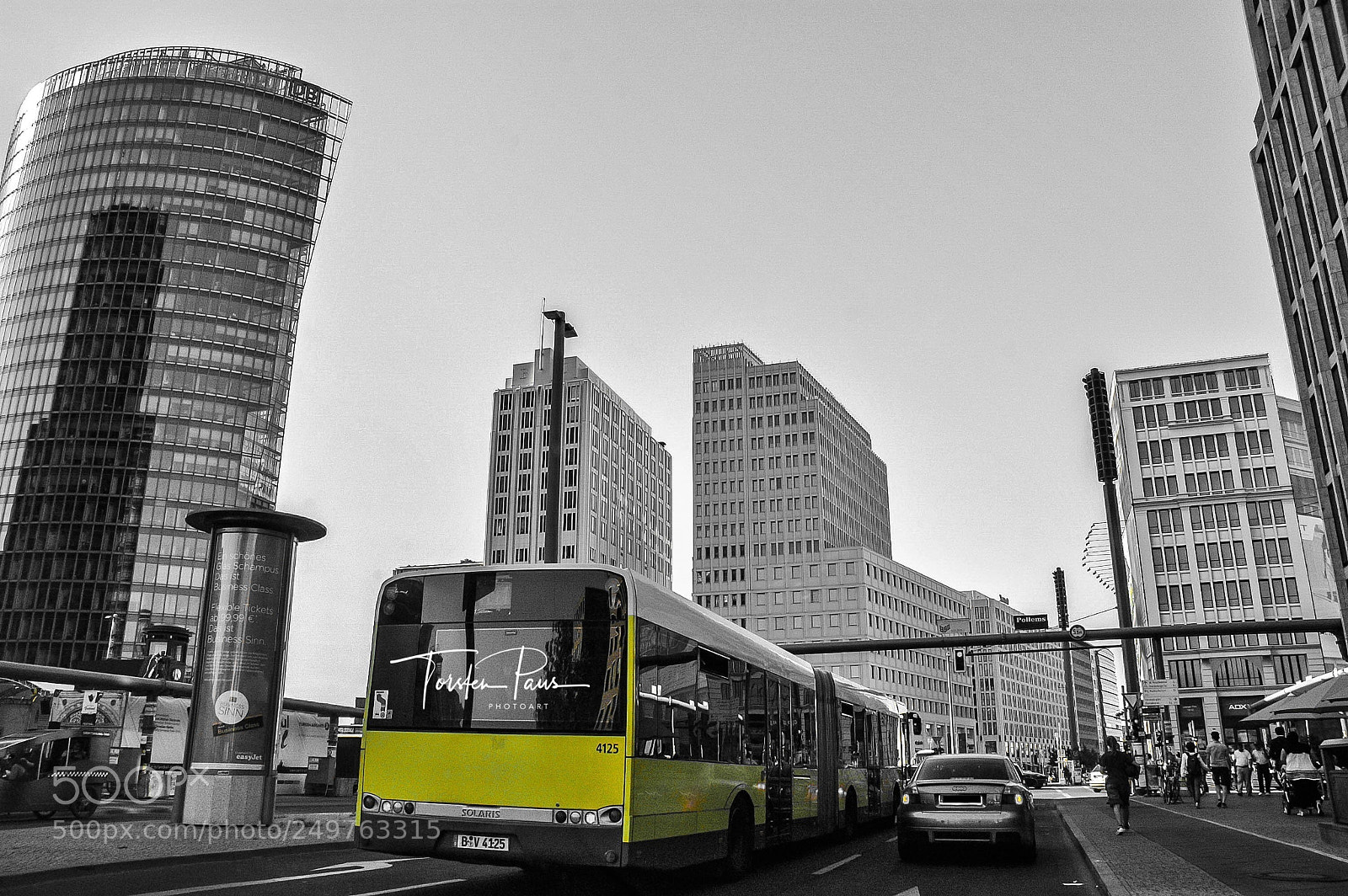 Nikon D70 sample photo. Streets of berlin photography
