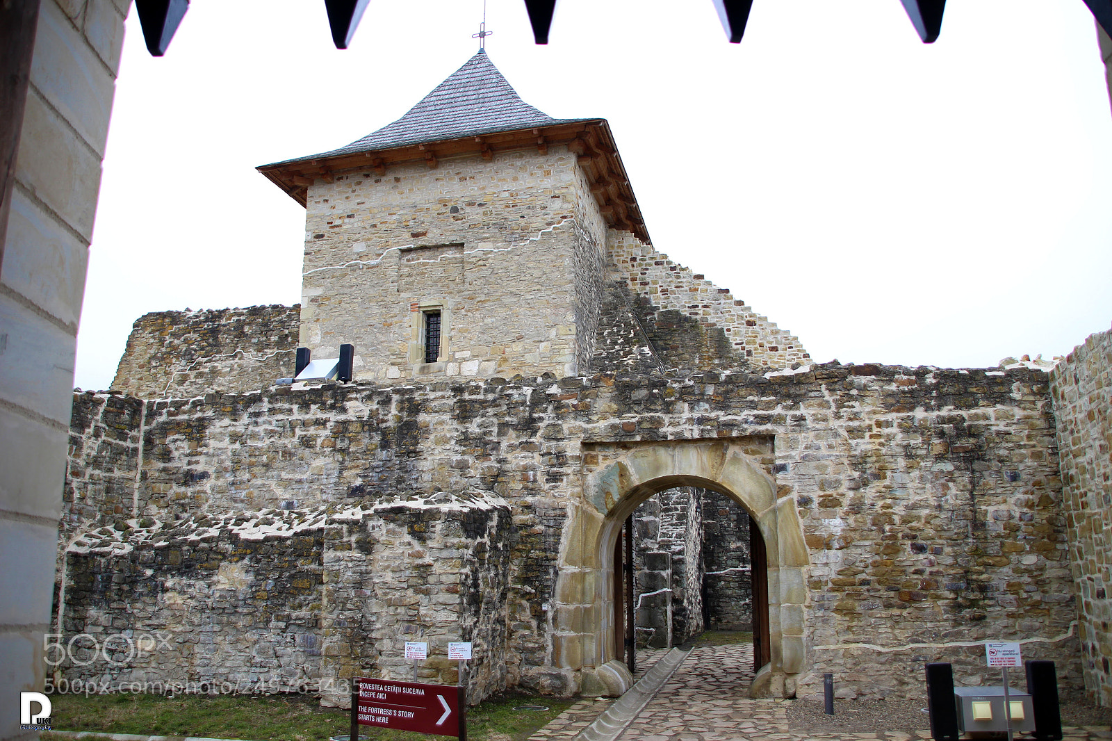 Canon EOS 100D (EOS Rebel SL1 / EOS Kiss X7) sample photo. Suceava fortress photography