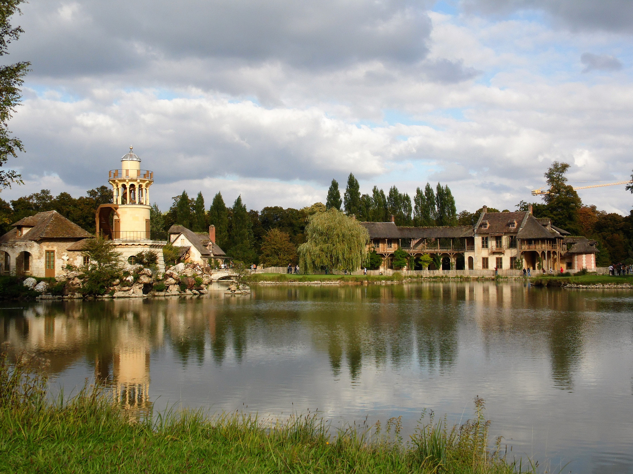 Samsung WB100/  WB101 sample photo. Hameau de la reine jardin du chateau de versailles photography