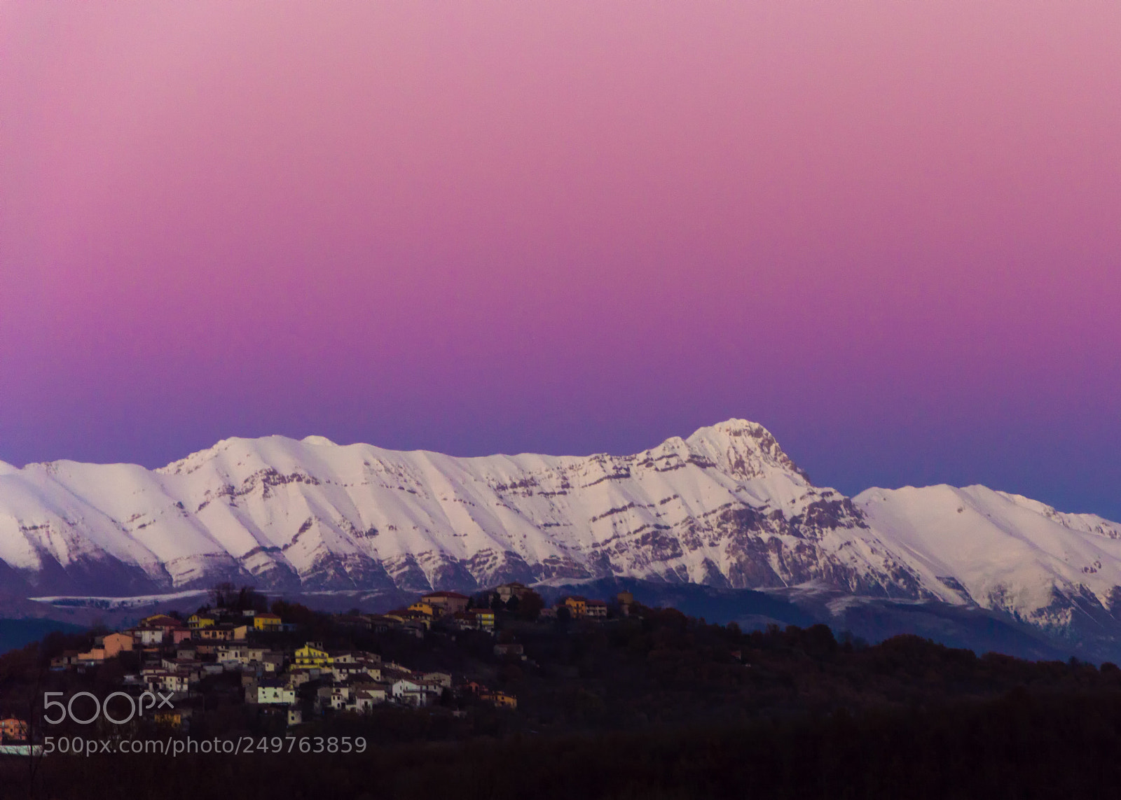 Nikon D3200 sample photo. Gran sasso photography