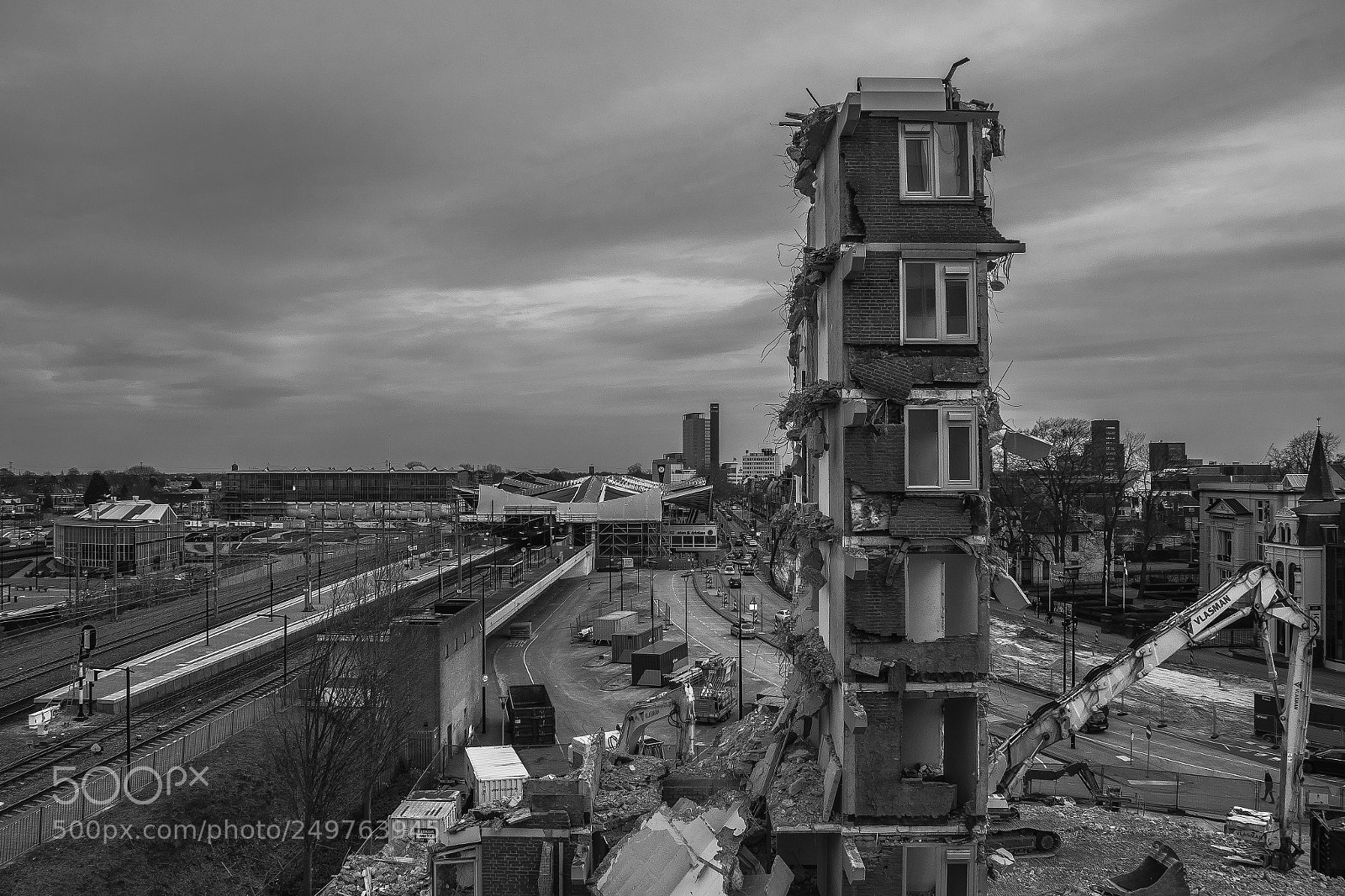 Nikon D500 sample photo. Tilburg rail station photography