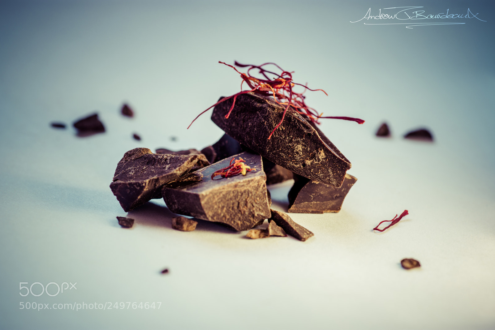 Nikon D7200 sample photo. Dark chocolate w/ saffron photography