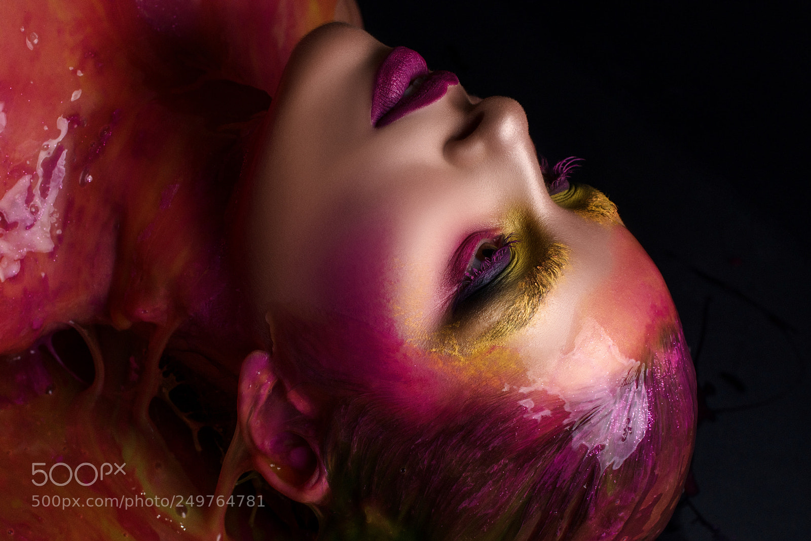 Nikon D800 sample photo. Color face photography
