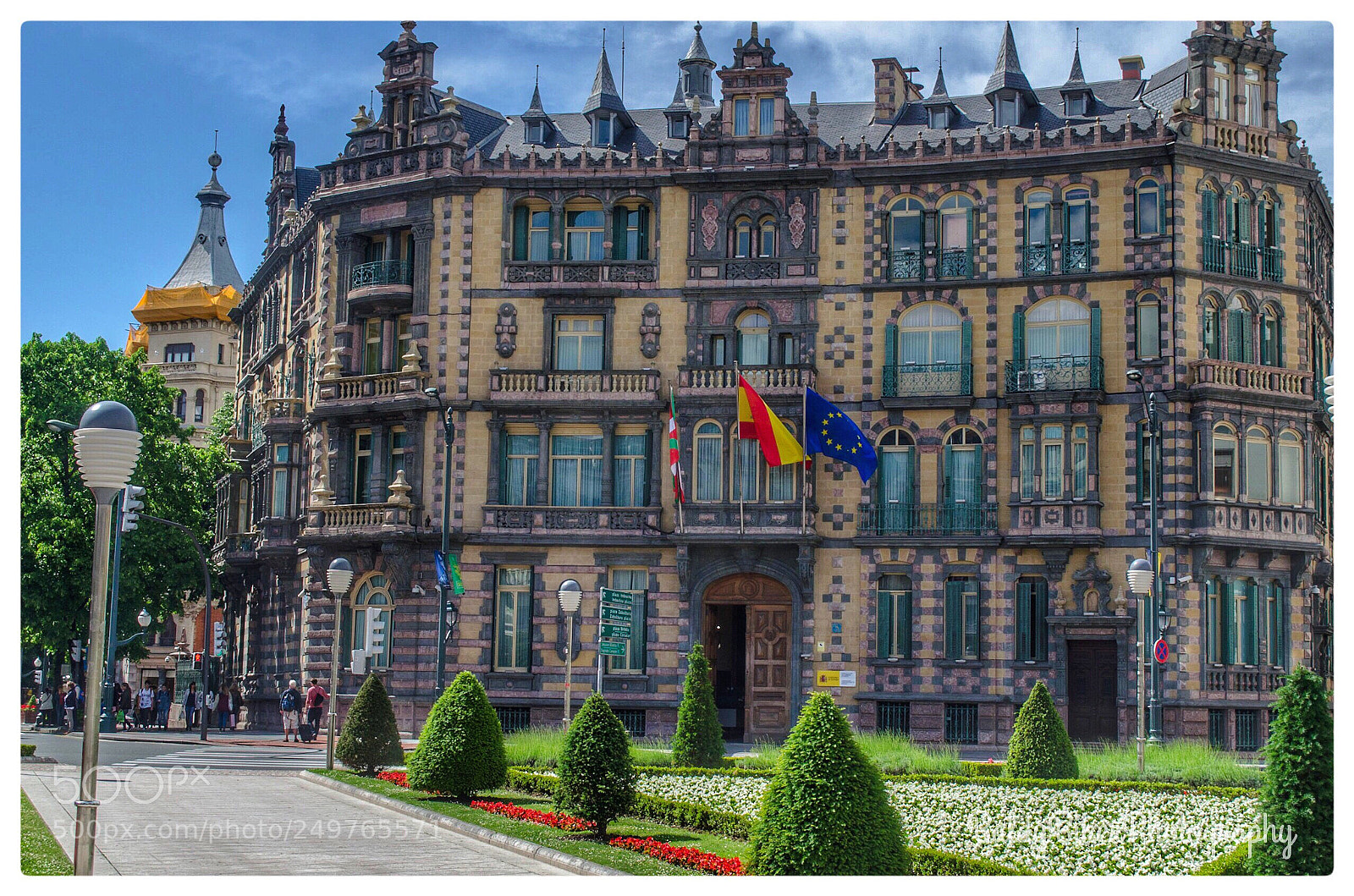 Nikon D5100 sample photo. Bilbao from last years photography