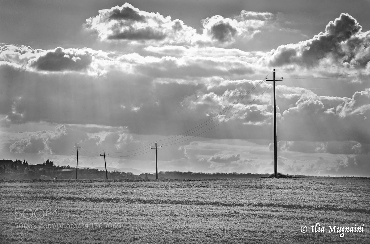 Nikon D7200 sample photo. Electric clouds photography