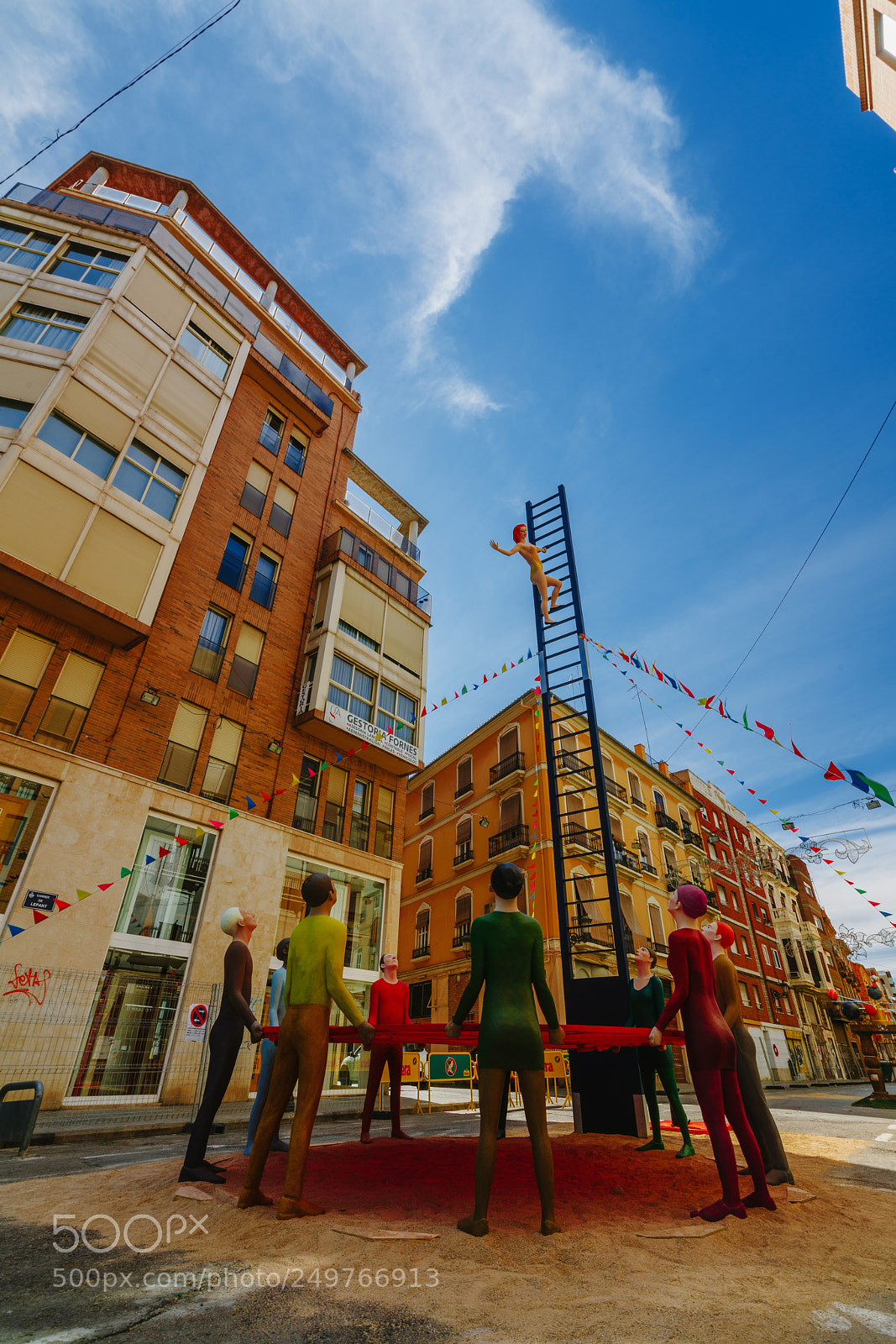Sony a7R II sample photo. Falla in city centre photography