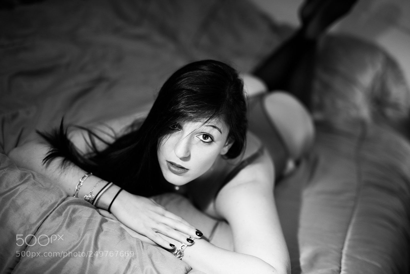 Nikon D810 sample photo. Elodie : boudoir photography