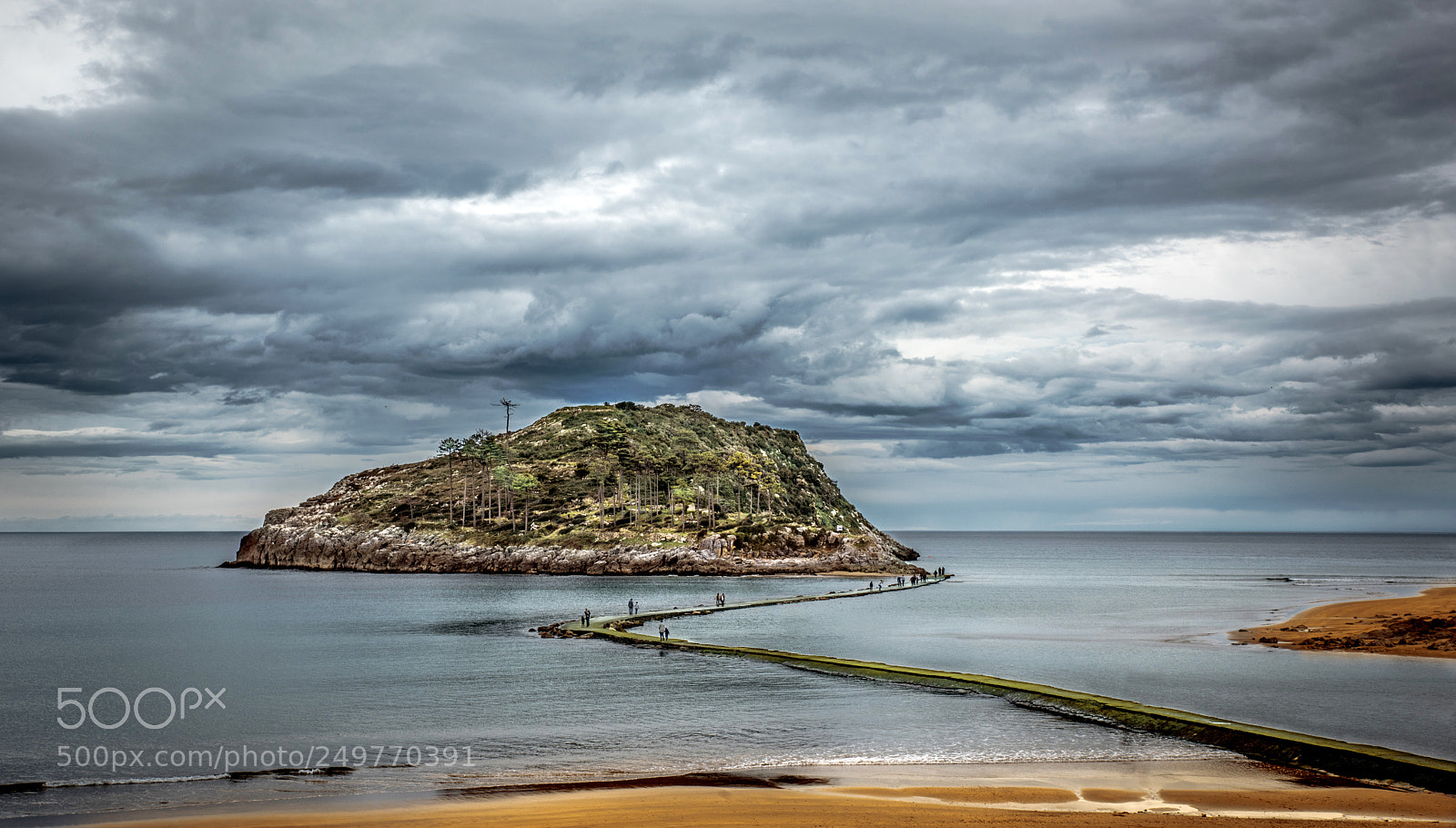 Nikon D810 sample photo. Island of garraitz lekeitio photography