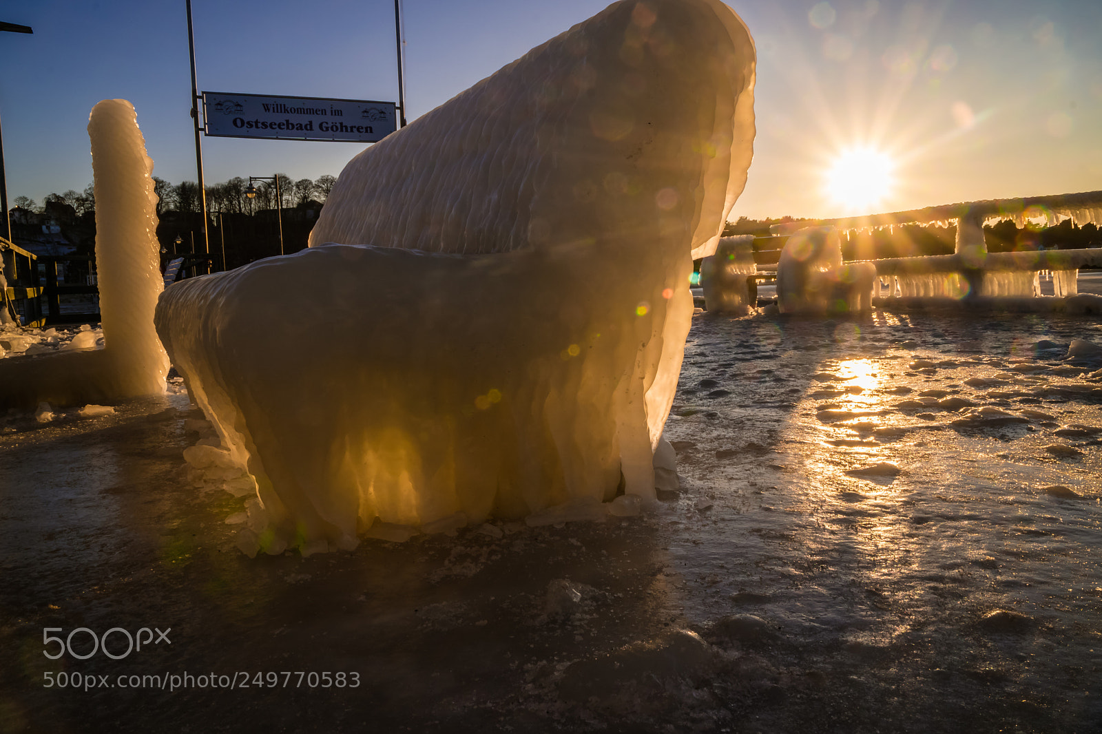 Sony a6500 sample photo. Sonne im eis photography