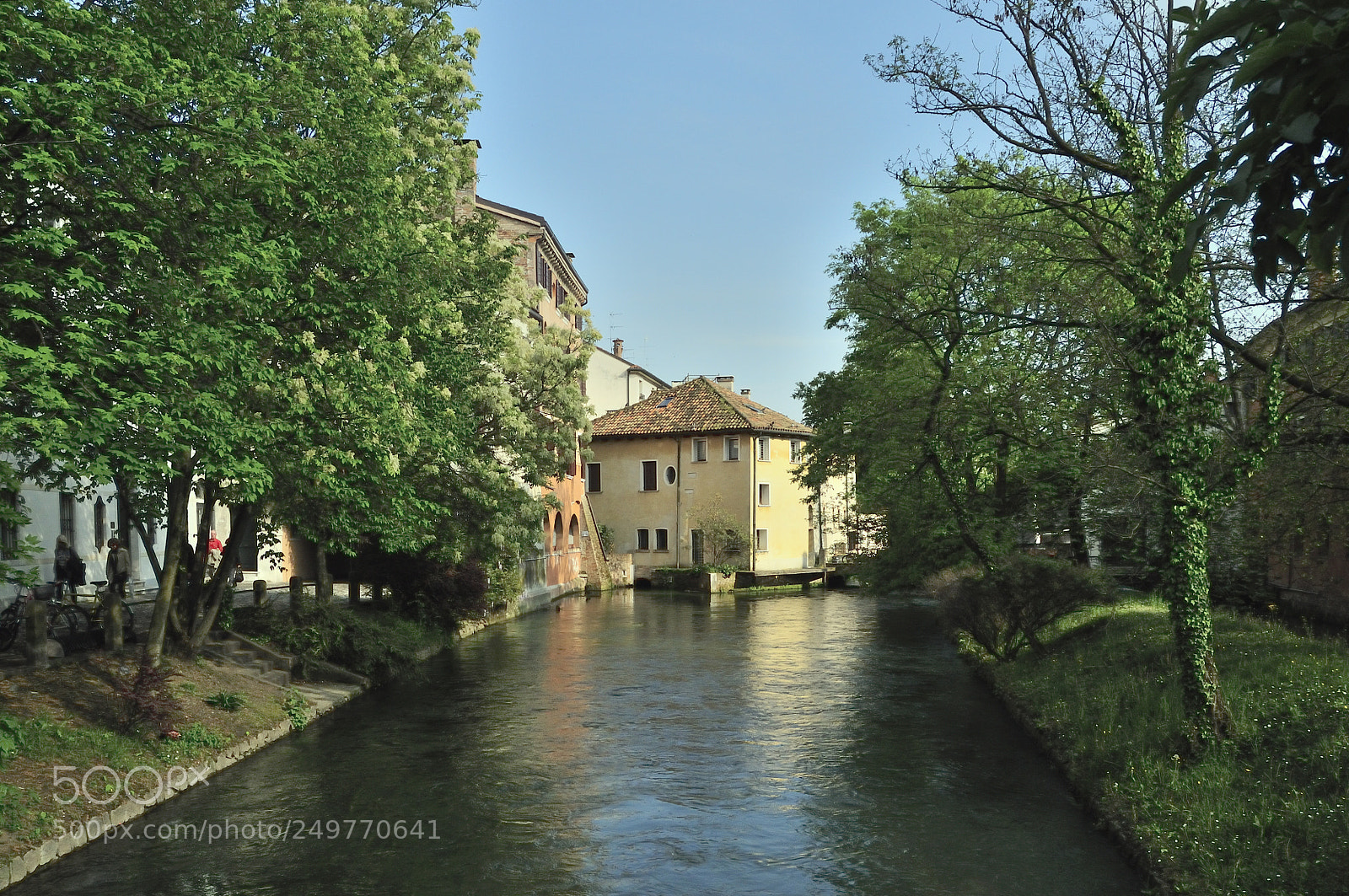 Nikon D300 sample photo. Beautiful channel in treviso photography