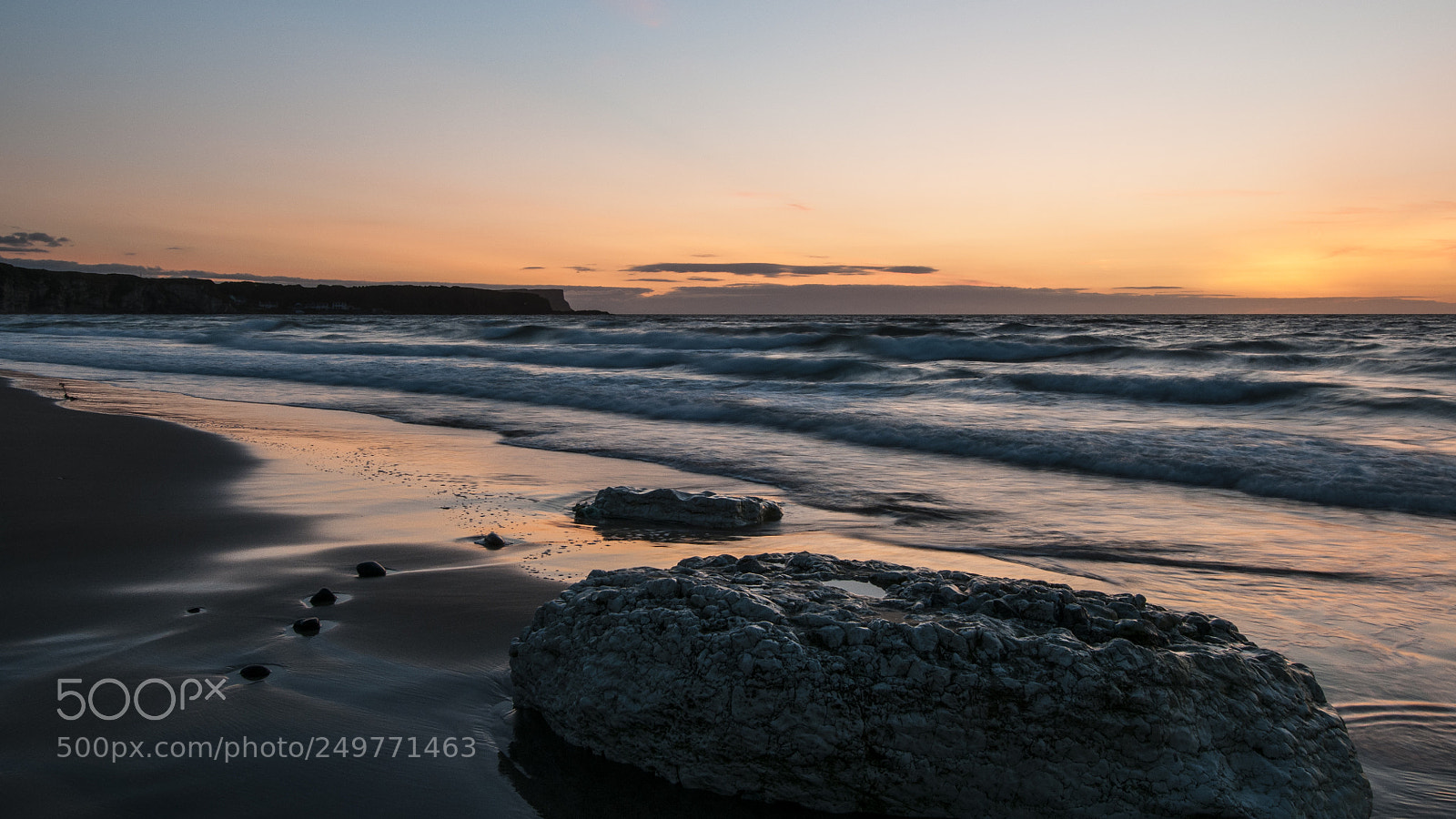 Nikon D300 sample photo. Towards portbraddan after sunset photography