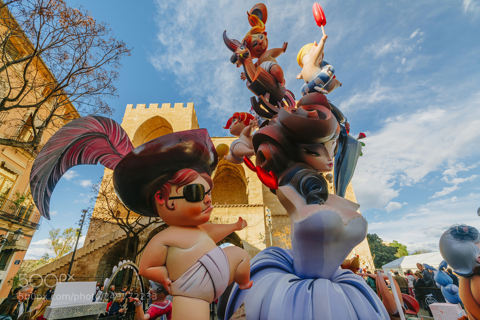 Sony a7R II sample photo. Falla in city centre photography