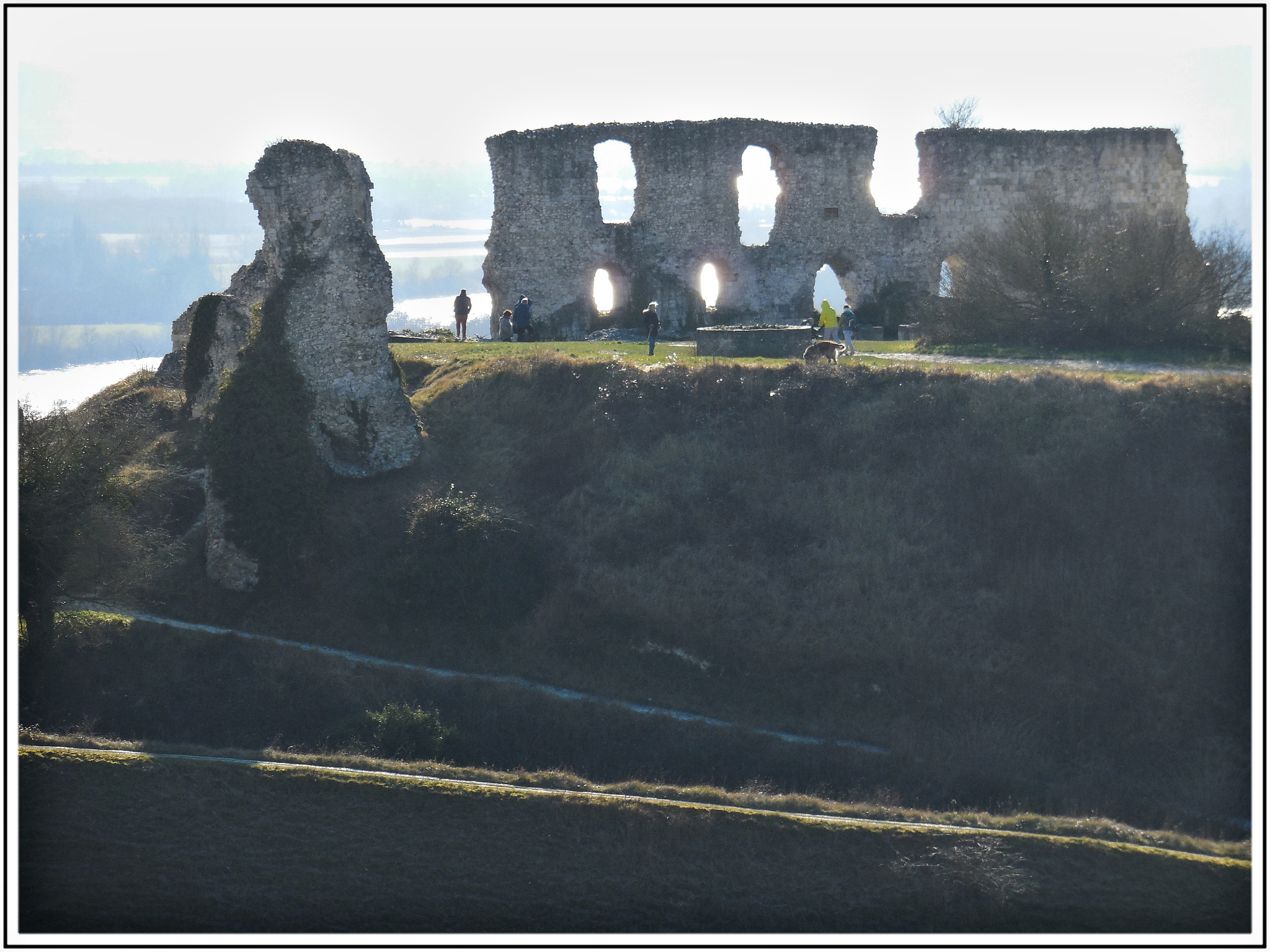 Nikon Coolpix S6500 sample photo. Les ruines du château gaillard, les andelys, eure, normandie, france photography
