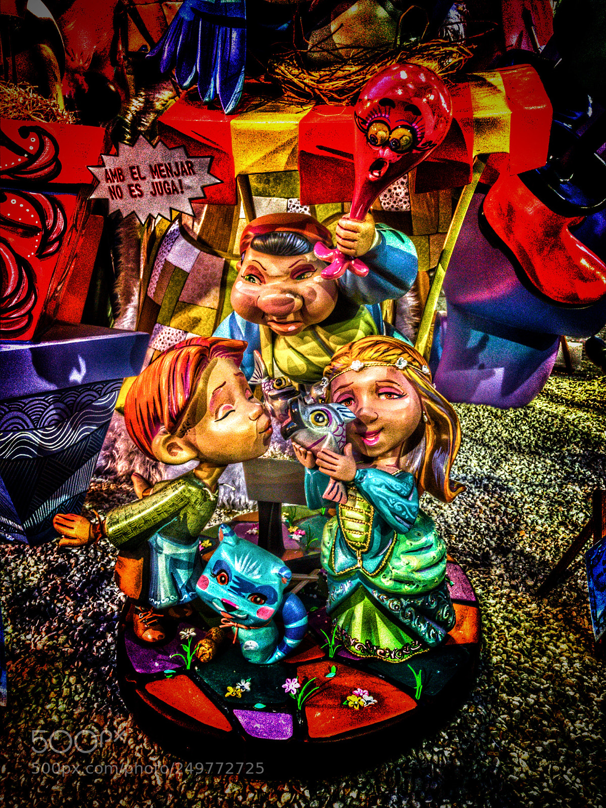 Apple iPhone 7 sample photo. Fallas 2018 photography