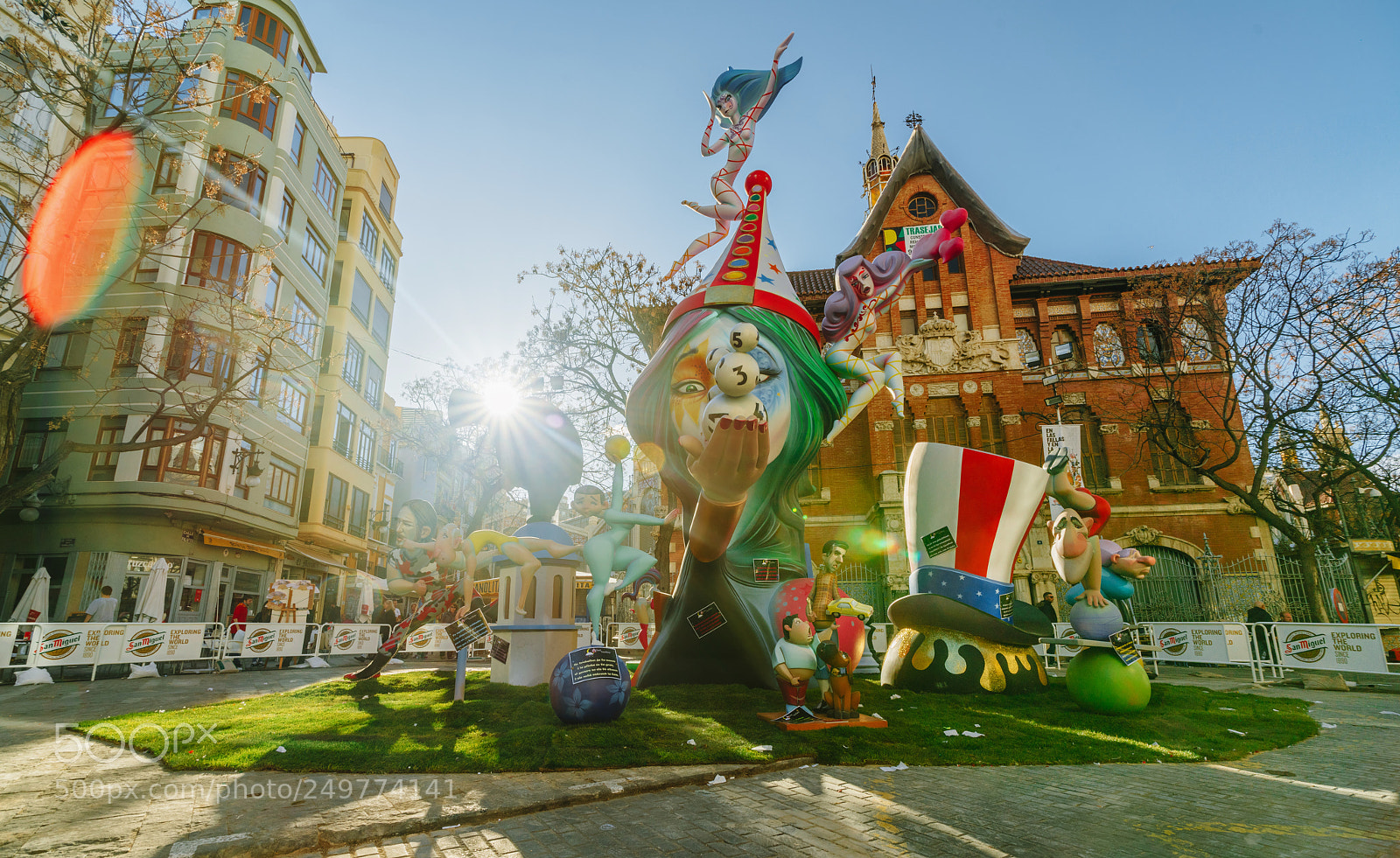 Sony a7R II sample photo. Falla in city centre photography