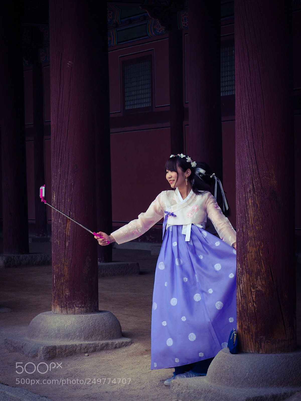 Olympus PEN-F sample photo. Selfie photography