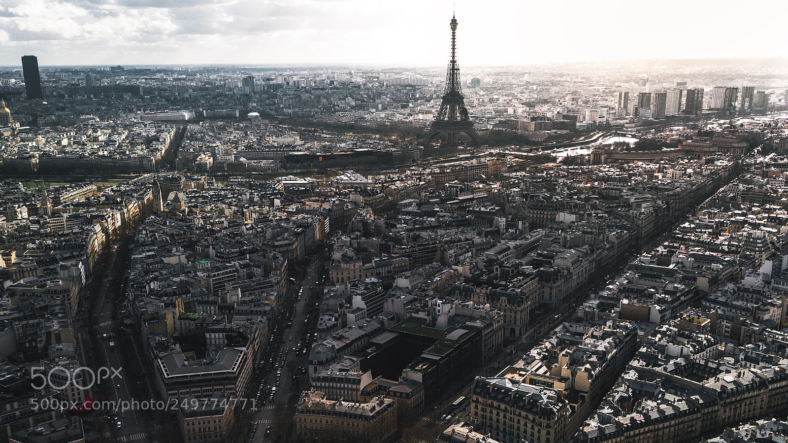 DJI FC220 sample photo. Paris photography