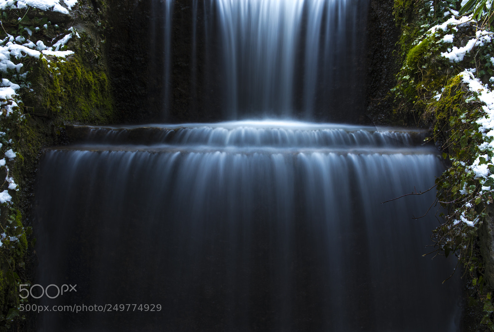 Nikon D610 sample photo. Dark falls photography