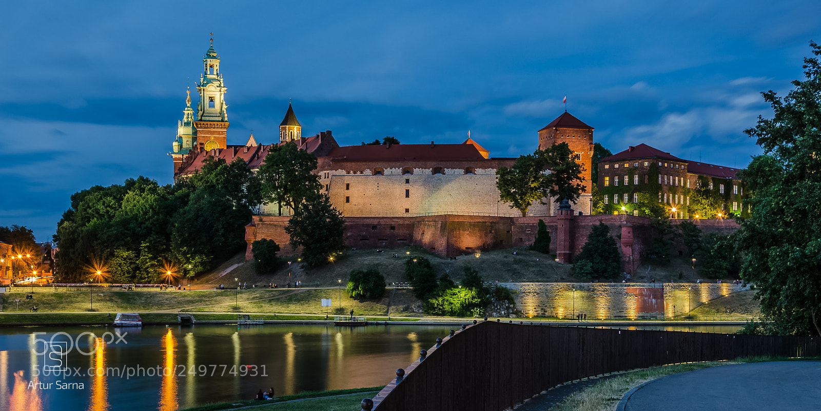 Nikon D5100 sample photo. Wawel hill just after photography