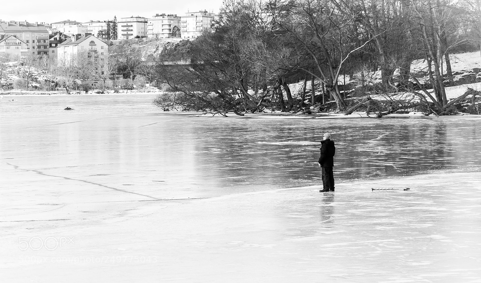 Canon EOS 5D Mark IV sample photo. Ice fishing photography