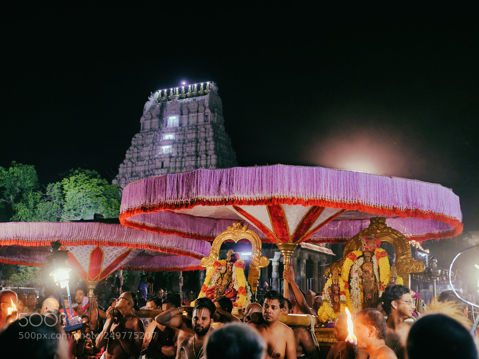 Fujifilm GFX 50S sample photo. Varadharaja perumal temple procession. photography