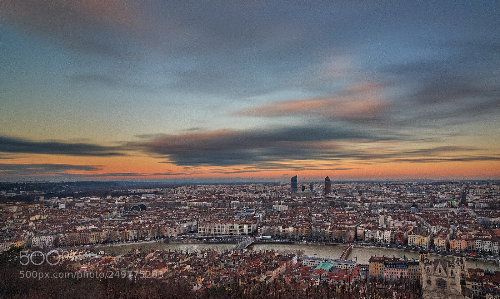 Canon EOS 700D (EOS Rebel T5i / EOS Kiss X7i) sample photo. Lyon from above photography