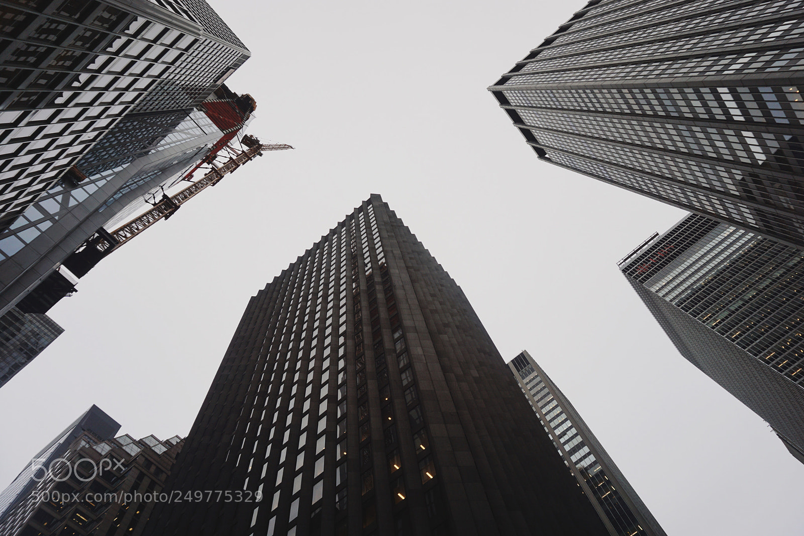 Sony a5100 sample photo. Skyscrapers, new york city photography