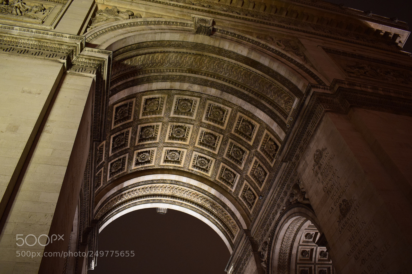 Nikon D3300 sample photo. Arc de triomphe vu photography