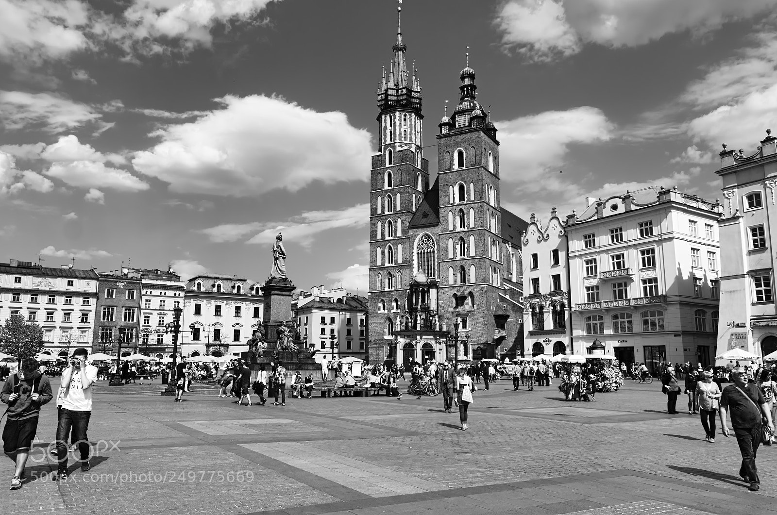 Fujifilm X-E1 sample photo. Rynek glowny photography