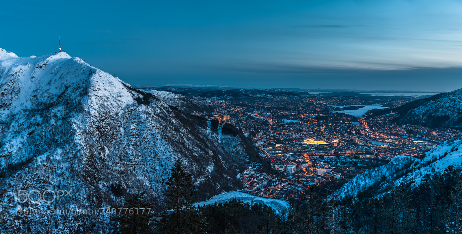Nikon D800E sample photo. Panorama from rundemanen photography