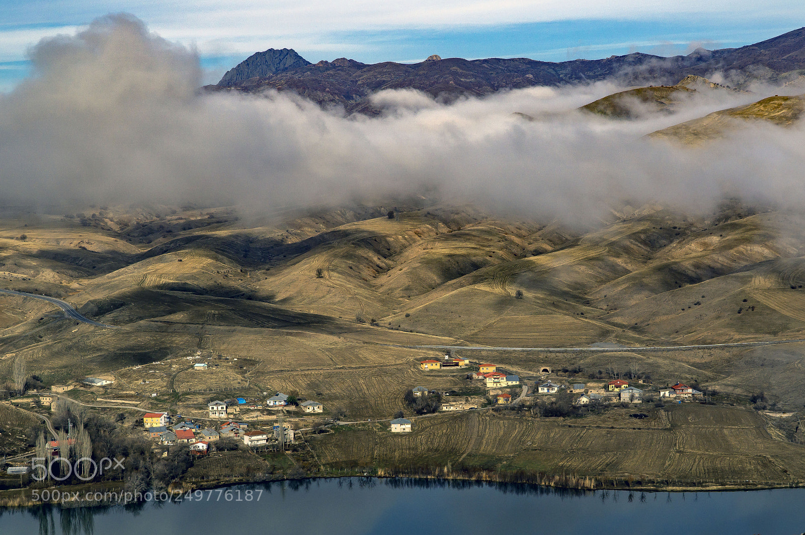 Sony a6000 sample photo. Clouds and village ... photography