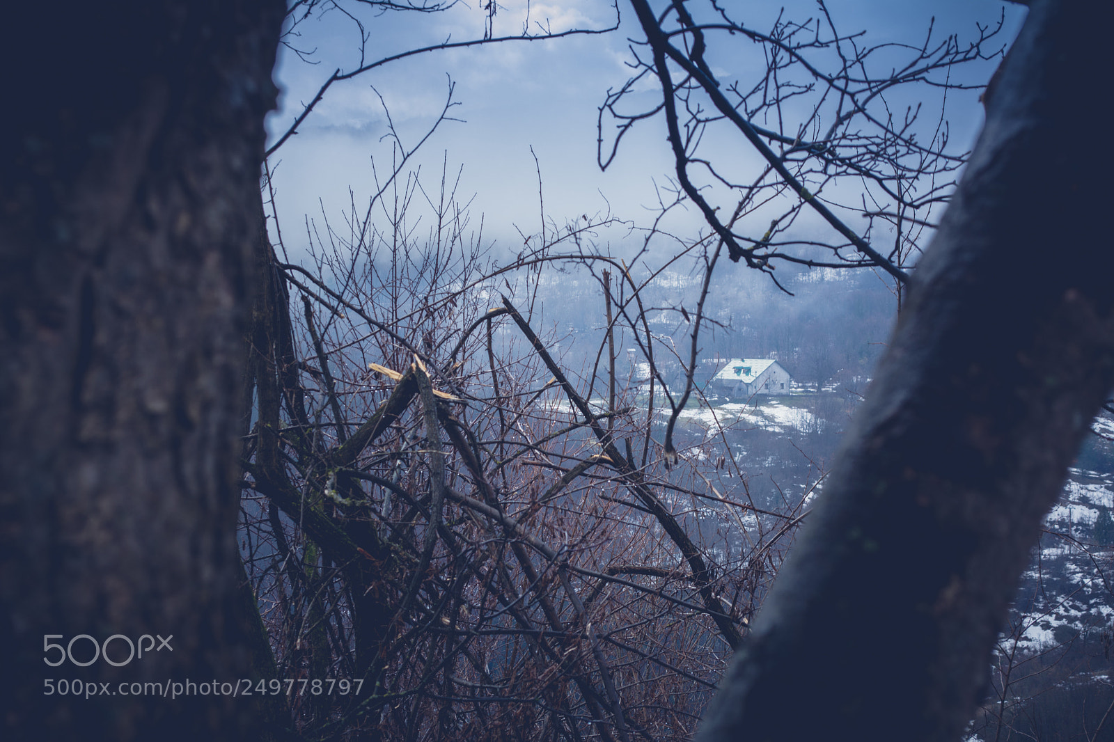 Nikon D5200 sample photo. House on the mountain photography