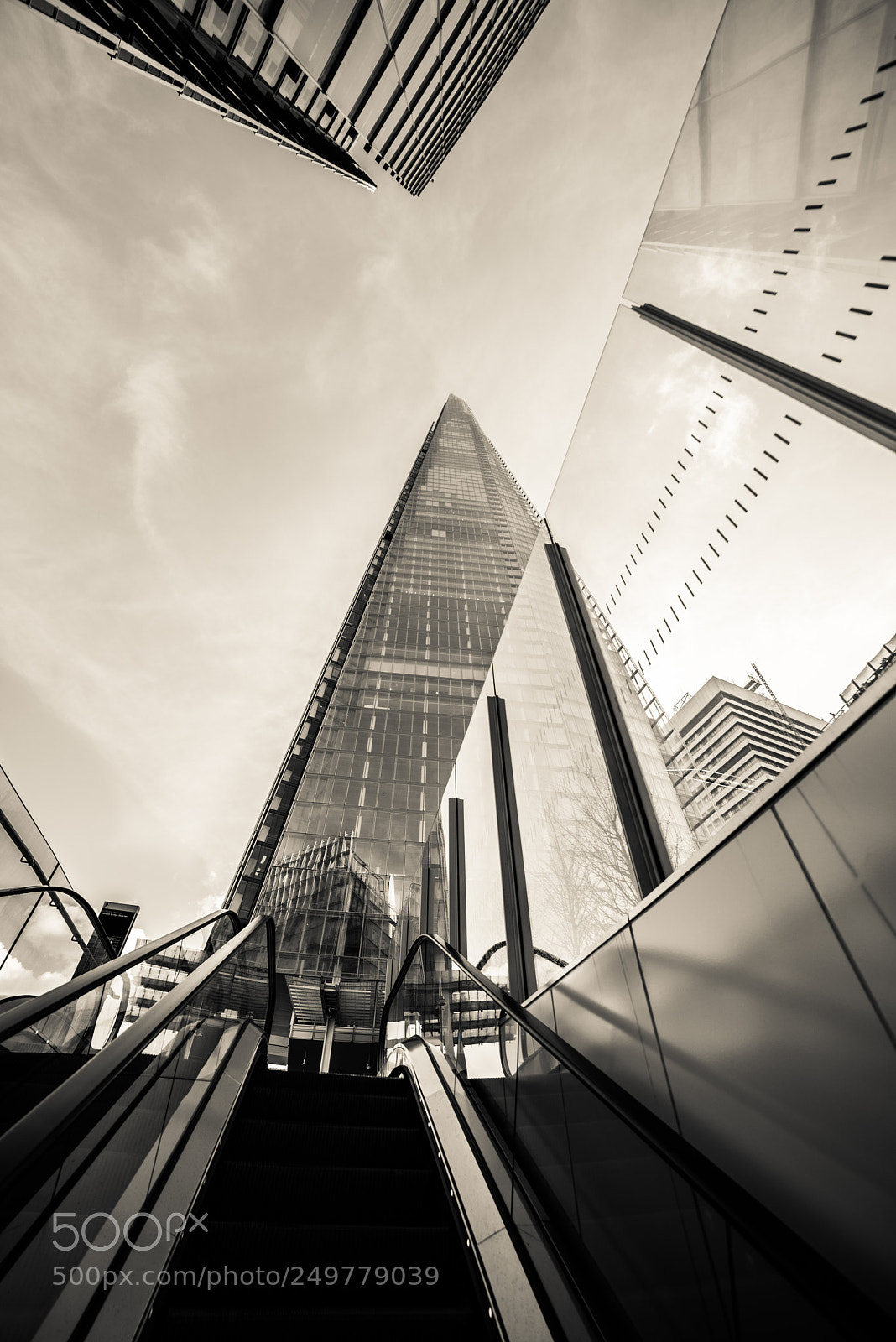 Nikon D800 sample photo. The shard photography