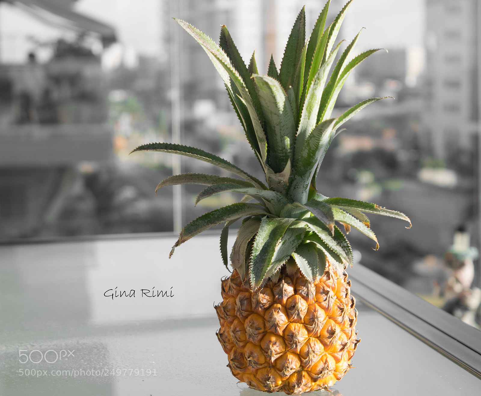 Nikon D3300 sample photo. Pineapple time photography