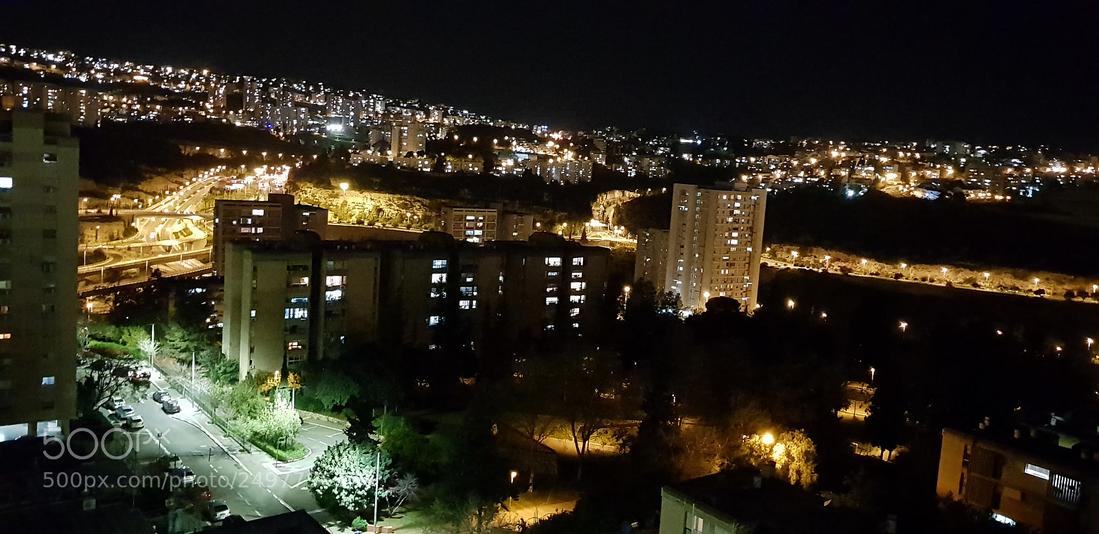 Samsung Galaxy S8+ sample photo. Night view photography