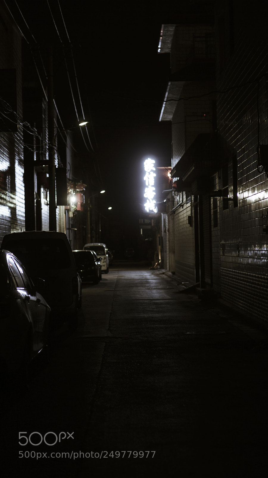 Sony a6000 sample photo. Dark hostel photography