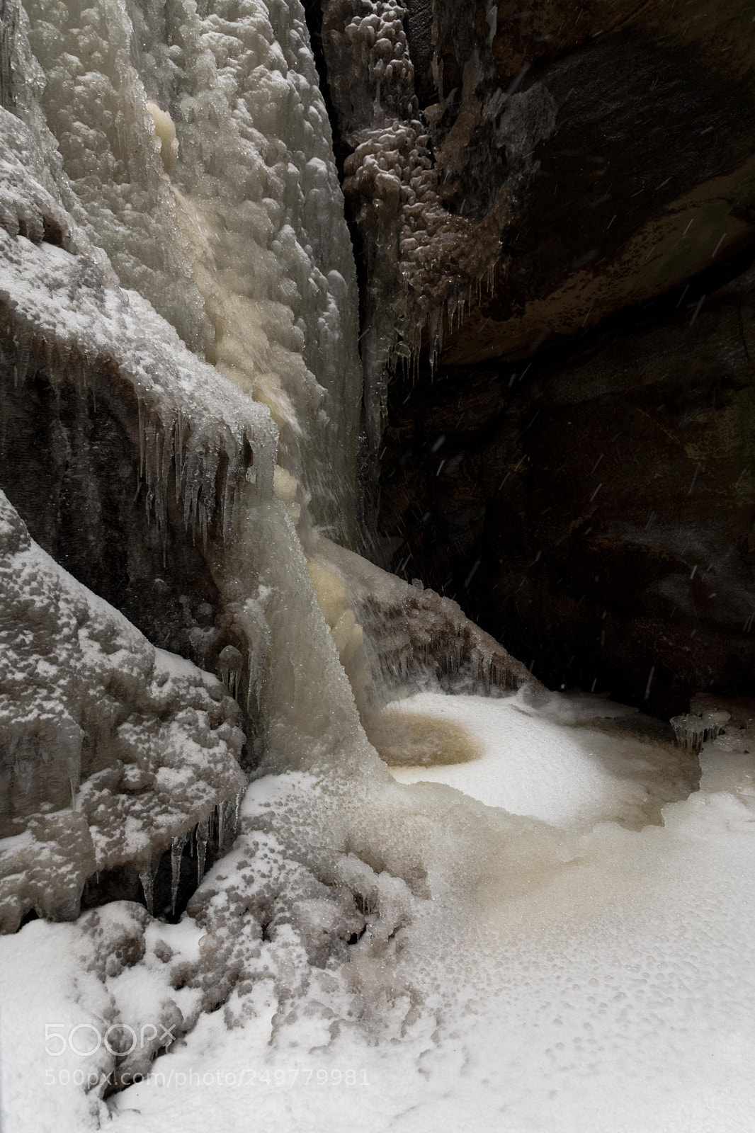 Nikon D7200 sample photo. Icefall photography