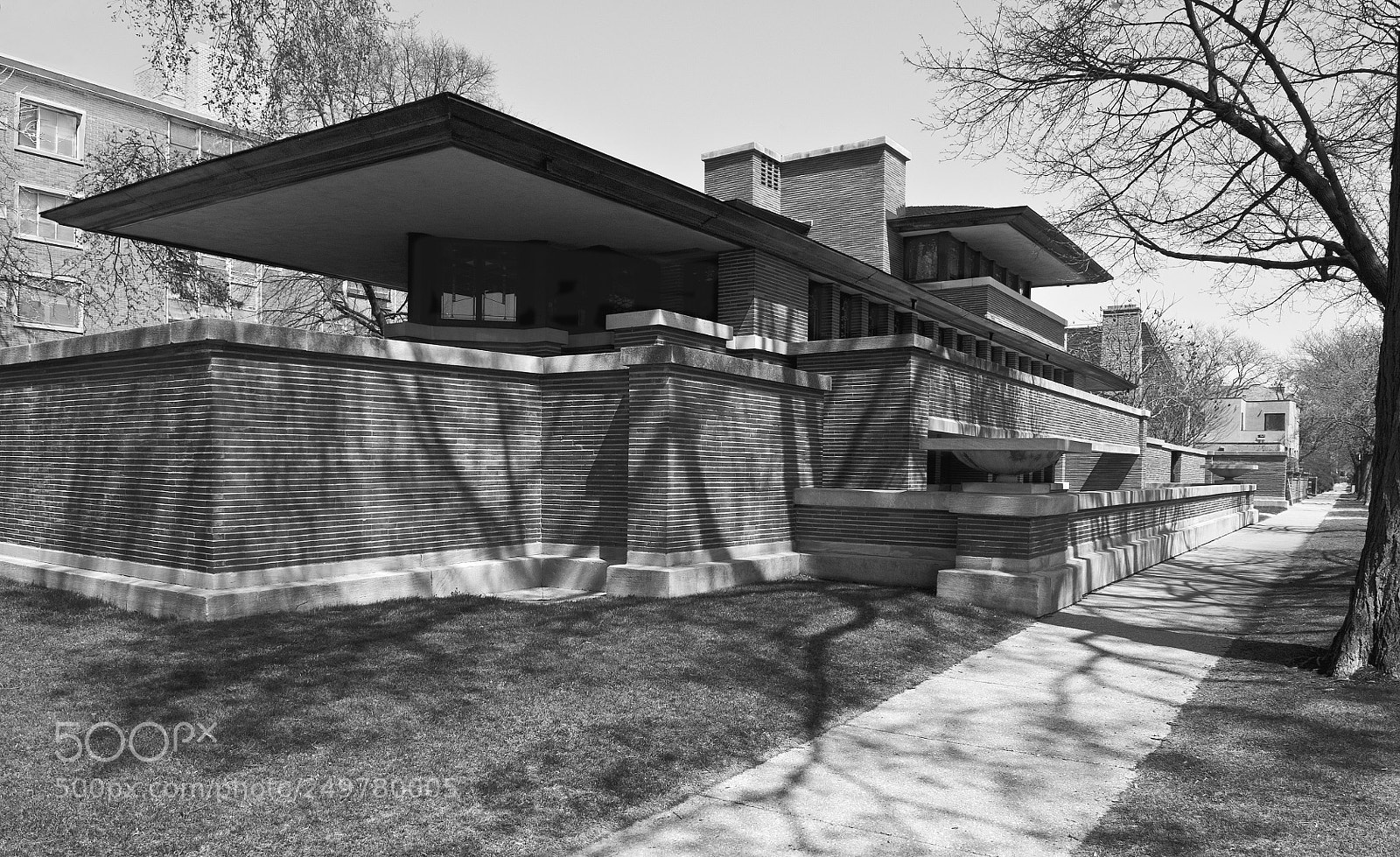 Nikon D700 sample photo. Robie house photography