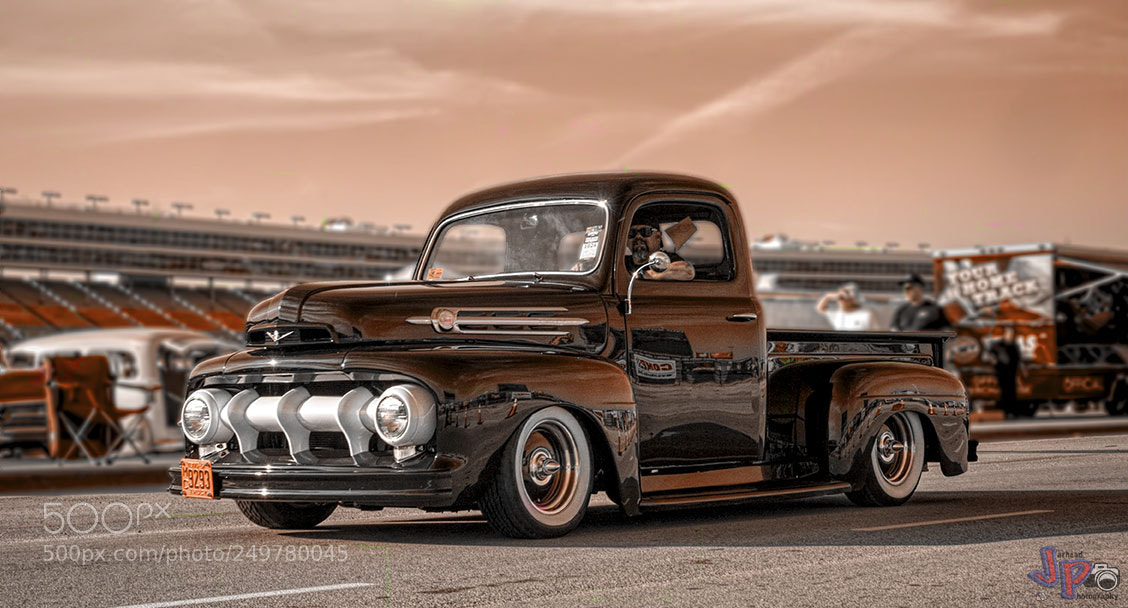 Canon EOS 7D sample photo. 1951 ford f1 photography