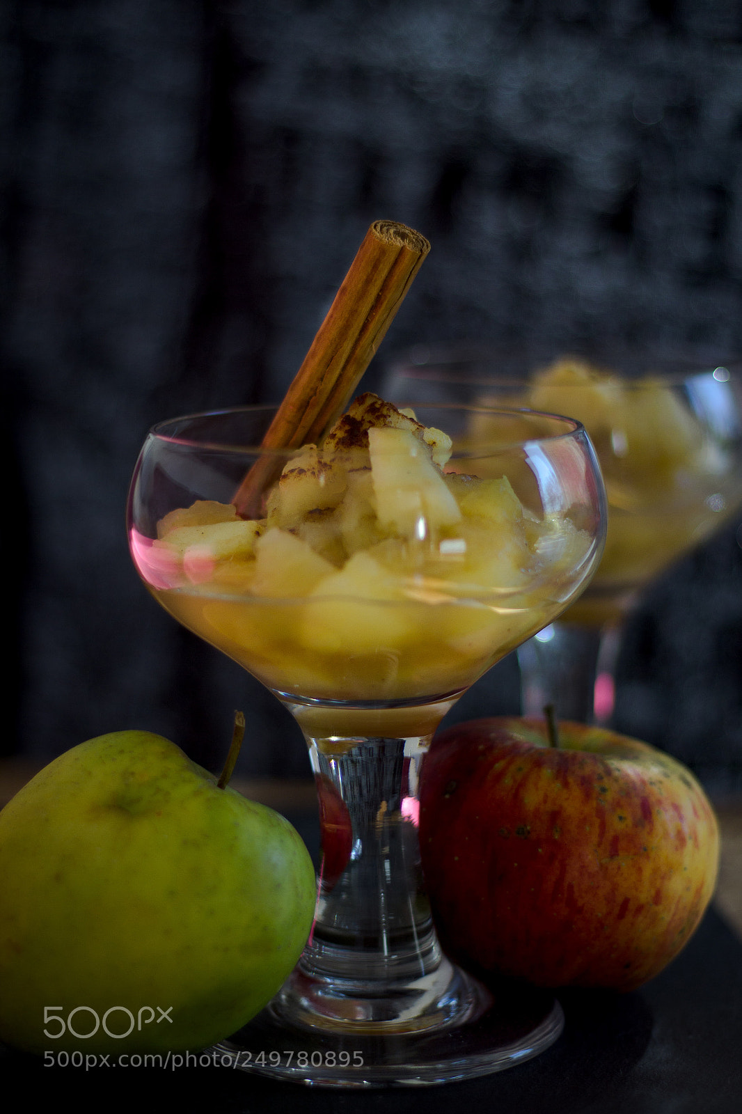Canon EOS 60D sample photo. Apple compote photography