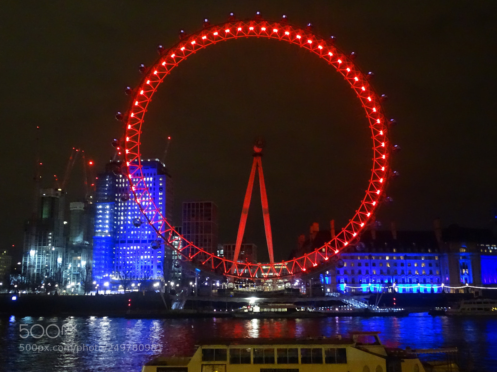 Sony Cyber-shot DSC-HX400V sample photo. London eye photography