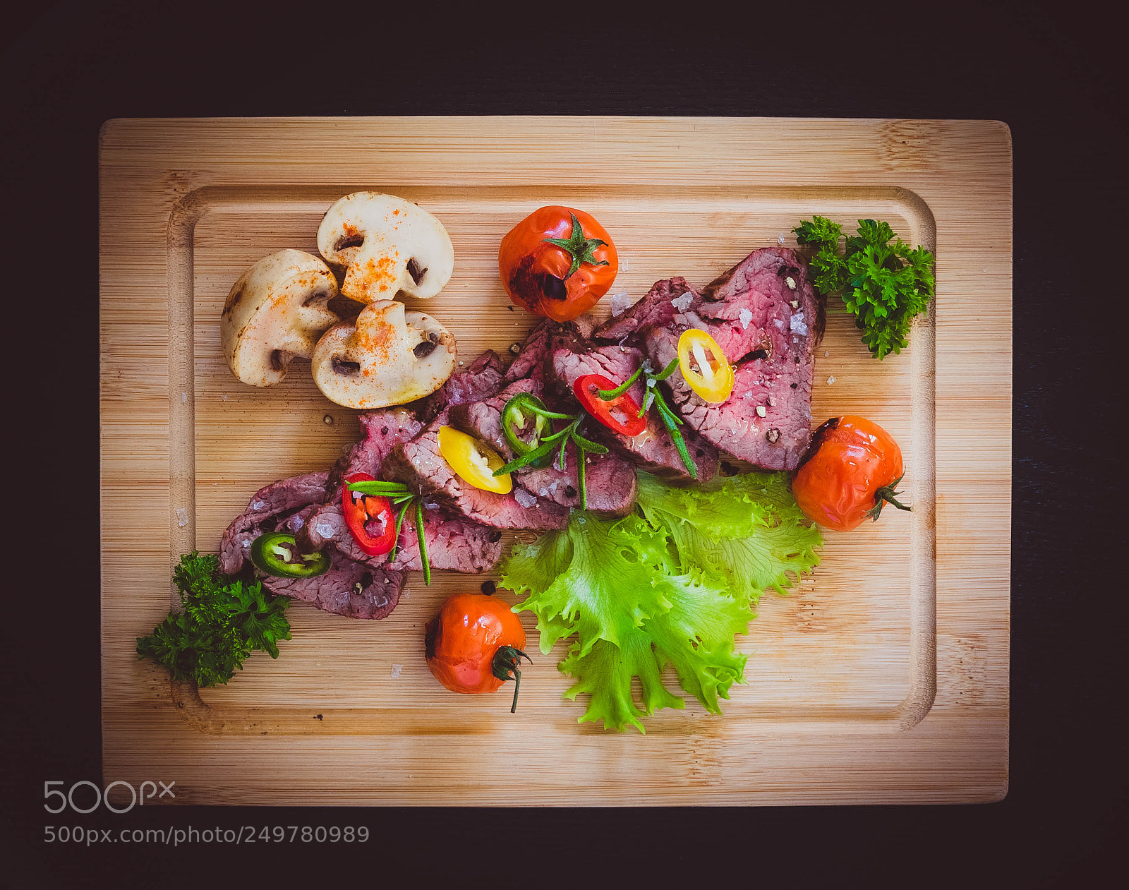 Nikon D3300 sample photo. Tagliata di manzo photography