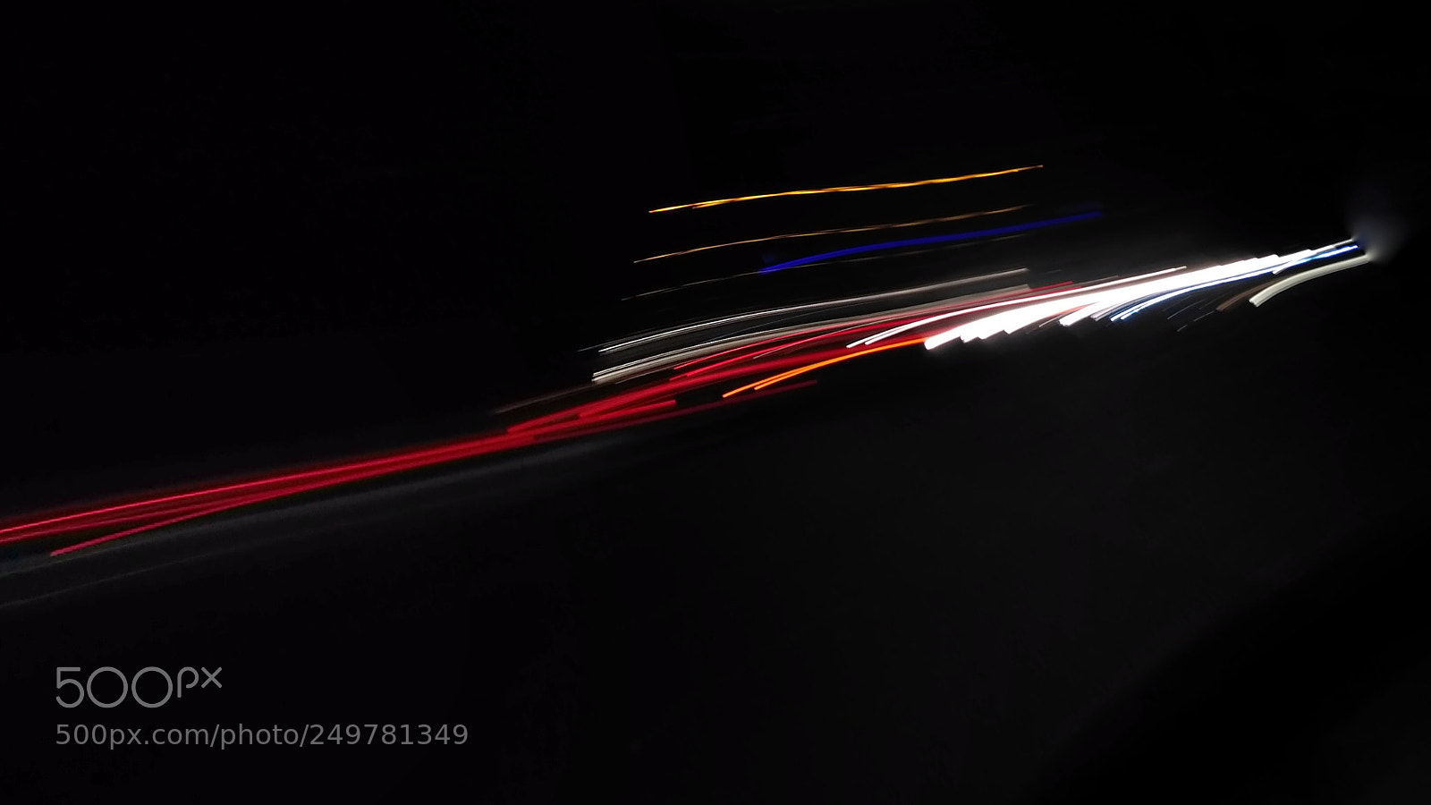 Xiaomi Redmi 3S sample photo. Light trail photography