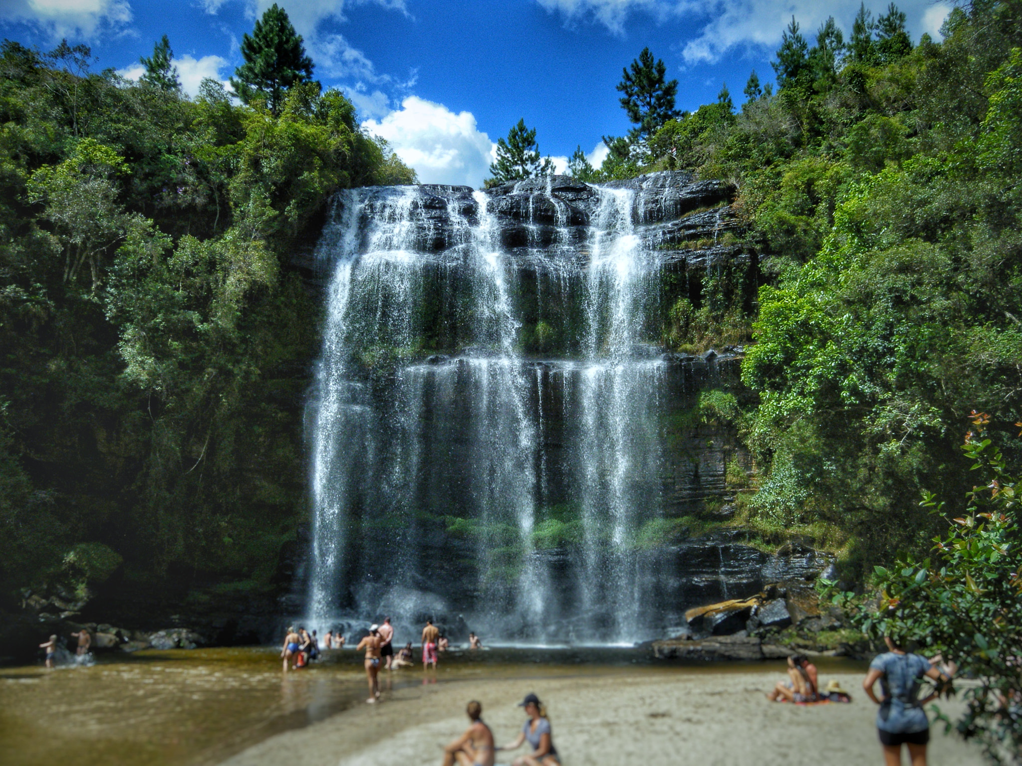 Fujifilm FinePix Z33WP sample photo. Mariquinha's waterfall photography